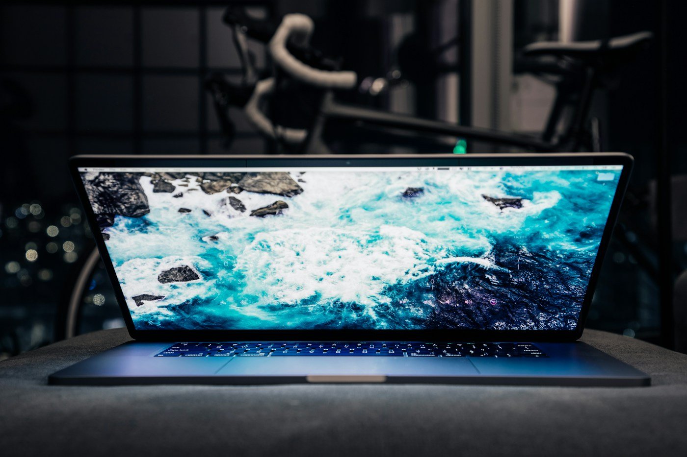 Laptop workspace representing customer assistance